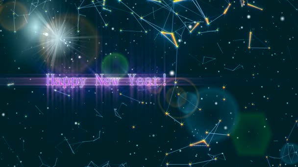 Nowy Rok Jest Drodze — Wideo stockowe