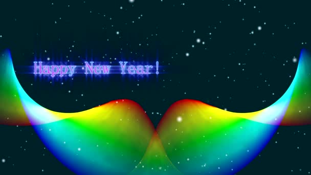 Nový Rok Pluje Nám — Stock video