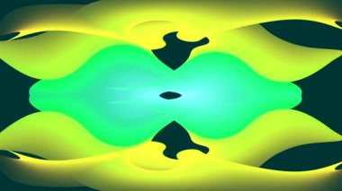 Ekrandaki renk kalıplarının dans