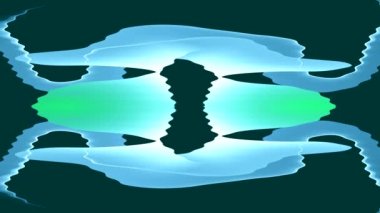 Ekrandaki renk kalıplarının dans