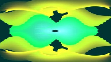 Ekrandaki renk kalıplarının dans