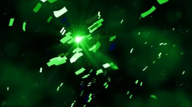 Renkli kareler dans üstünde belgili tanımlık perde