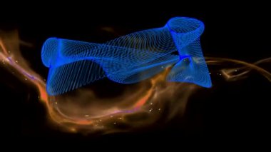 Ekrandaki renk ızgaraları dans