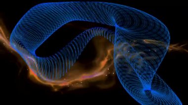 Ekrandaki renk ızgaraları dans