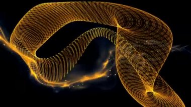 Ekrandaki renk ızgaraları dans