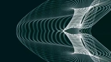 Ekrandaki renk ızgaraları dans