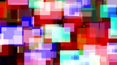 ekranda renkli süslemeleri dans