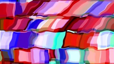 ekranda renkli süslemeleri dans