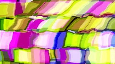 ekranda renkli süslemeleri dans