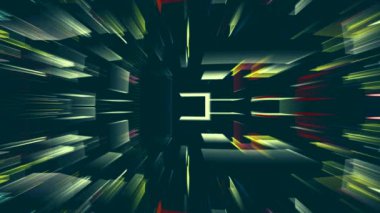 geometrik şekiller dans üstünde belgili tanımlık perde