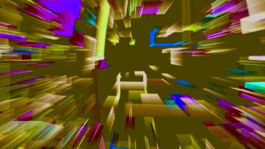 geometrik şekiller dans üstünde belgili tanımlık perde