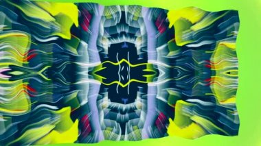 geometrik şekiller dans üstünde belgili tanımlık perde