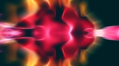 renk alev dans ekranda