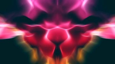 renk alev dans ekranda