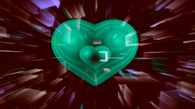 renk desen ekranda dans