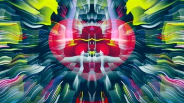 renk desen ekranda dans