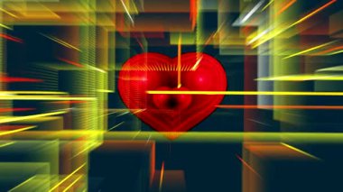 renk desen ekranda dans