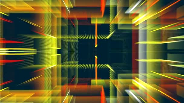 motifs de couleur de danse sur l'écran 