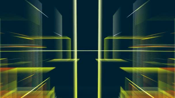 motifs de couleur de danse sur l'écran 