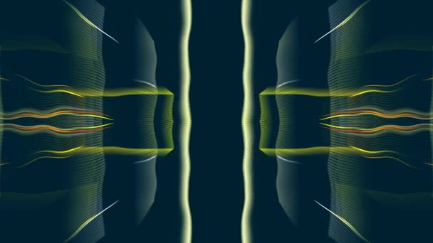 motifs de couleur de danse sur l'écran 