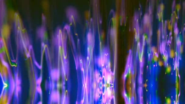 motifs de couleur de danse sur l'écran 