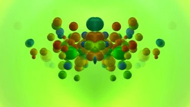 renk desen ekranda dans