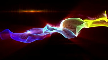 renk desen ekranda dans