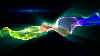 renk desen ekranda dans