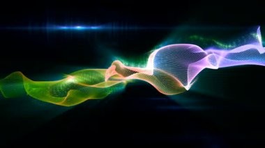 renk desen ekranda dans