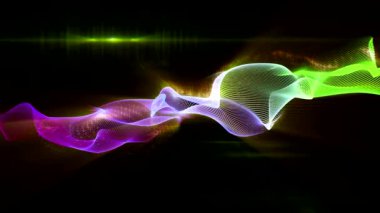 renk desen ekranda dans