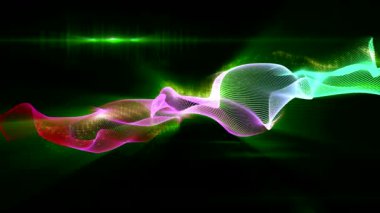 renk desen ekranda dans