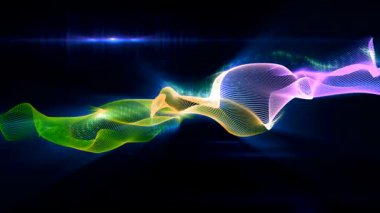 renk desen ekranda dans