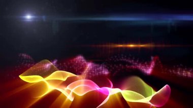 renk desen ekranda dans