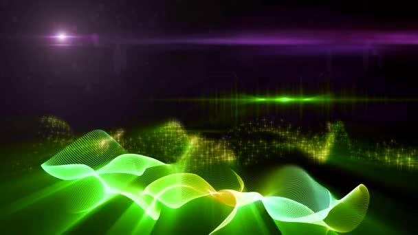 motifs de couleur de danse sur l'écran 