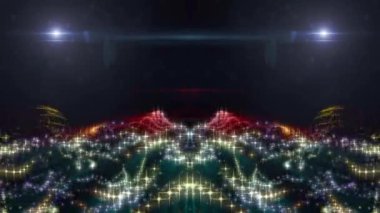 renk desen ekranda dans