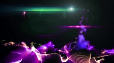 renk desen ekranda dans