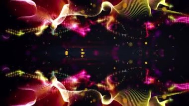 renk desen ekranda dans