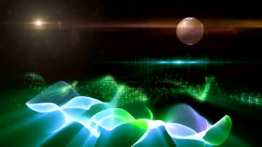 renk desen ekranda dans