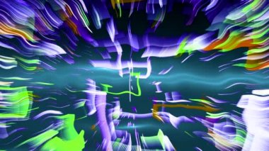 renkli çizgiler dans üstünde belgili tanımlık perde