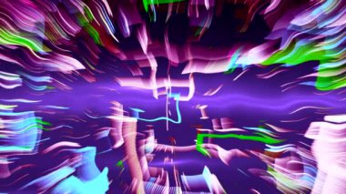 renkli çizgiler dans üstünde belgili tanımlık perde