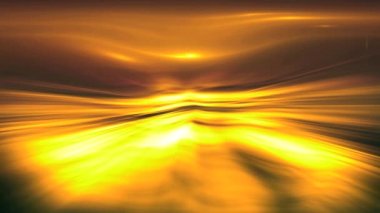 ışık bir manzara ekrandaki çizer.