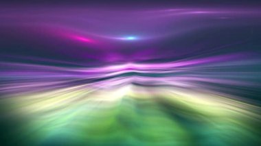 ışık bir manzara ekrandaki çizer.