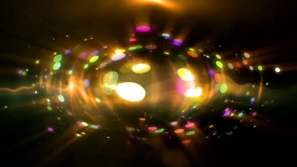 lumière dessine des motifs sur l'écran 