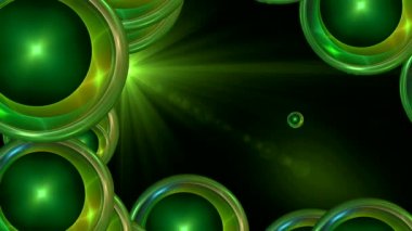 diskler ekranda desenler çizer