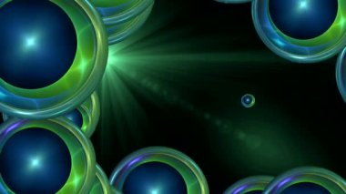 diskler ekranda desenler çizer