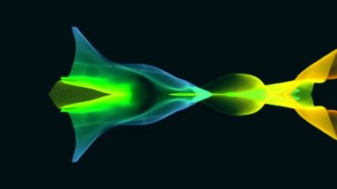 bantlar ekranda desenler çizer