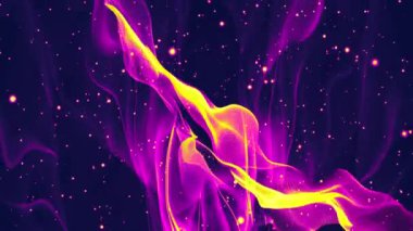 bantlar ekranda desenler çizer