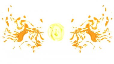 boyalar ekrana desenler çizer