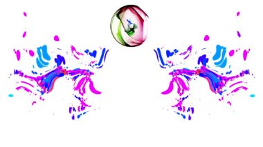 boyalar ekrana desenler çizer