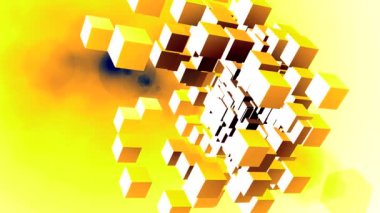 ekranda renk küpleri dans